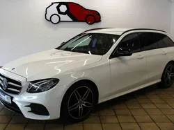 Polarweiss unilack Gebraucht 2018 Mercedes E220 AMG line Kombi | 24.450 € (Guter Preis)