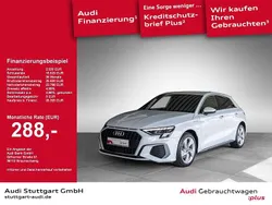 Gletscherweiß metallic Gebraucht 2022 Audi A3 Sportback e-tron S-Line Limousine | 25.320 € (Guter Preis)