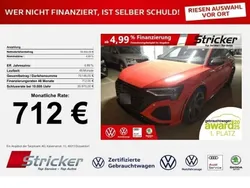 Rot (soneirarot metallic) Gebraucht 2023 Audi SQ8 e-tron Ambiente SUV | 59.939 € (Superpreis)