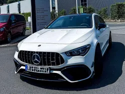Weiß Gebraucht 2022 Mercedes CLA45 AMG Shooting Brake AMG Kombi | 55.900 € (Teuer)