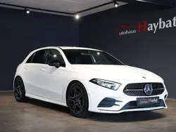 Weiß Gebraucht 2018 Mercedes A200 AMG Limousine | 23.450 € (Fairer Preis)