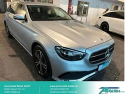 Hightechsilber Gebraucht 2021 Mercedes E220 Kombi | 32.790 € (Superpreis)