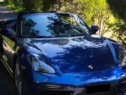 Blau Gebraucht 2017 Porsche 718 Boxster Cabrio | 49.800 € (Teuer)