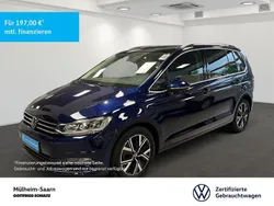 Blau Gebraucht 2021 VW Touran Highline Van / Kleinbus | 28.900 € (Guter Preis)