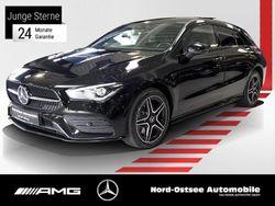 Unilack nachtschwarz Gebraucht 2021 Mercedes CLA250e Shooting Brake AMG Kombi | 22.990 € (Fairer Preis)