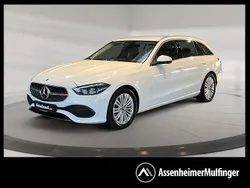 Unilack polarweiss Gebraucht 2024 Mercedes C200 Avantgarde Kombi | 36.295 € (Superpreis)