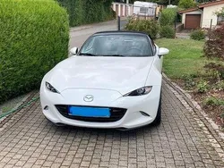 Weiß Gebraucht 2019 Mazda MX5 Sports-Line Cabrio | 25.300 € (Fairer Preis)