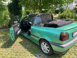 Grün Gebraucht 1995 VW Golf Cabriolet Cabrio | 2.800 €