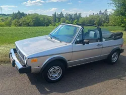Silber Gebraucht 1984 VW Golf Cabriolet Cabrio | 9.200 €