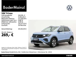 Clear blue metallic Gebraucht 2025 VW T-Cross Goal SUV | 26.630 € (Guter Preis)