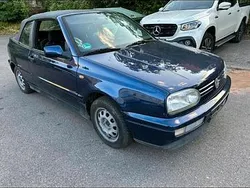 Blau Gebraucht 1996 VW Golf Cabriolet Cabrio | 999 € (Superpreis)