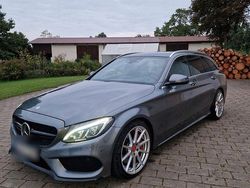 Grau Gebraucht 2016 Mercedes C400 AMG line Kombi | 18.500 € (Guter Preis)