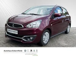 Rot Gebraucht 2020 Mitsubishi Space Star Diamant Edition Limousine | 8.480 € (Fairer Preis)