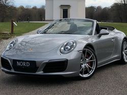 Silber Gebraucht 2018 Porsche 911 Carrera 4S Cabriolet Cabrio | 115.700 € (Teuer)
