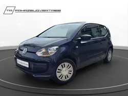 Blau Gebraucht 2016 VW up! move up! Kleinwagen | 5.900 € (Etwas zu teuer)