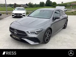 Metalliclack mountaingrau Gebraucht 2024 Mercedes CLA220 AMG Limousine | 37.900 € (Fairer Preis)