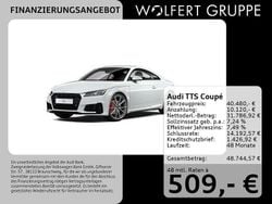 Gletscherweiß metallic Gebraucht 2021 Audi TTS Sport Coupé | 40.480 € (Etwas zu teuer)