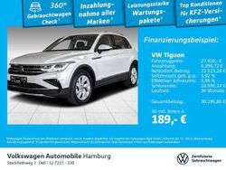 0q pure white Gebraucht 2023 VW Tiguan Elegance SUV | 27.920 € (Guter Preis)