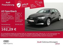 Mythosschwarz metallic Gebraucht 2025 Audi A3 Advanced Plus Limousine | 26.910 € (Guter Preis)