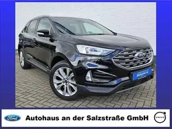Obsidianschwarz metallic Gebraucht 2019 Ford Edge Titanium SUV | 27.698 € (Fairer Preis)