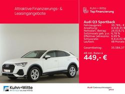 Ibisweiß Gebraucht 2022 Audi Q3 Sportback Ambiente SUV | 30.789 € (Guter Preis)