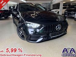 Obsidianschwarz metallic Gebraucht 2024 Mercedes C180 AMG line Kombi | 39.990 € (Etwas zu teuer)