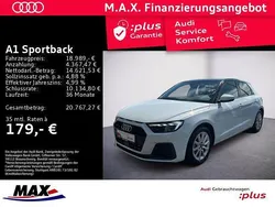 Weiß (metallic) Gebraucht 2023 Audi A1 Sportback Advanced Plus Kleinwagen | 18.989 € (Guter Preis)