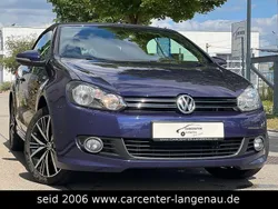 Blau Gebraucht 2016 VW Golf Cabriolet Allstar Cabrio | 14.999 € (Fairer Preis)