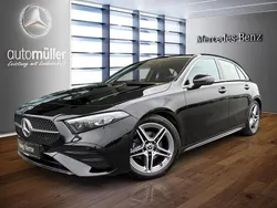 Unilack nachtschwarz Gebraucht 2024 Mercedes A200 AMG Kleinwagen | 33.210 € (Fairer Preis)