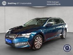 Lavablau metallic Gebraucht 2022 Skoda Superb Ambition Kombi | 19.890 € (Guter Preis)