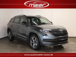 Seda quartz/quartz grey Gebraucht 2020 Skoda Kodiaq SportLine SUV | 27.900 € (Etwas zu teuer)