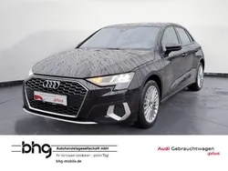 Mythosschwarz metallic Gebraucht 2024 Audi A3 Advanced Plus Limousine | 28.860 € (Superpreis)