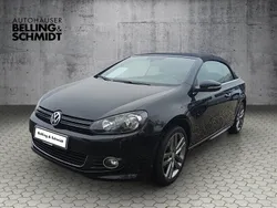 Deep black perleffekt (metallic) Gebraucht 2016 VW Golf Cabriolet LOUNGE Cabrio | 7.950 € (Guter Preis)