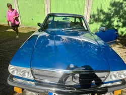 Blau Gebraucht 1975 Mercedes SL450 Cabrio | 22.450 €