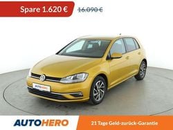 Gelb Gebraucht 2018 VW Golf VII Sound Limousine | 14.470 € (Guter Preis)