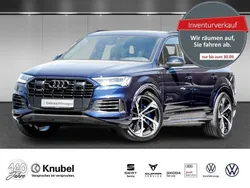 Blau Gebraucht 2021 Audi Q7 S-Line SUV | 54.880 € (Fairer Preis)