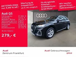 Mythosschwarz metallic Gebraucht 2022 Audi Q5 S-Line SUV | 37.450 € (Superpreis)
