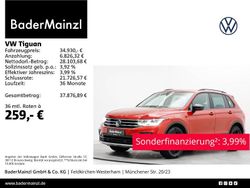 Rot Gebraucht 2022 VW Tiguan Sport SUV | 33.830 € (Fairer Preis)