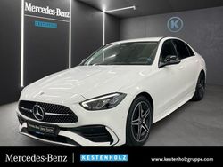 Polarweiß Gebraucht 2024 Mercedes C200 AMG line Limousine | 44.890 € (Teuer)