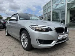 Glaciersilber metallic Gebraucht 2016 BMW 218 Cabrio | 12.900 € (Guter Preis)