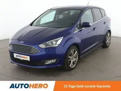 Blau Gebraucht 2016 Ford C-MAX Titanium Van / Kleinbus | 15.420 € (Fairer Preis)