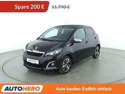 Schwarz Gebraucht 2020 Peugeot 108 Top! Collection Limousine | 11.590 € (Fairer Preis)