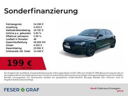 Mythosschwarz metallic (metallic) Gebraucht 2024 Audi A1 Kleinwagen | 24.290 € (Guter Preis)