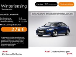 Navarrablau metallic Gebraucht 2025 Audi A3 Advanced Plus Limousine | 32.480 € (Guter Preis)