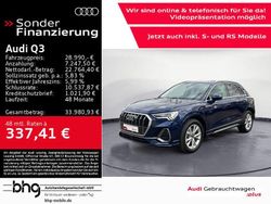 Navarrablau metallic Gebraucht 2022 Audi Q3 S-Line SUV | 28.990 € (Superpreis)