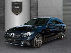 Schwarz Gebraucht 2021 Mercedes C180 AMG Kombi | 23.790 € (Superpreis)