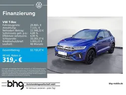 Lapiz blue metallic Gebraucht 2024 VW T-Roc R-line SUV | 28.460 € (Fairer Preis)