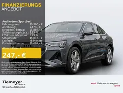 Daytonagrau perleffekt Gebraucht 2021 Audi e-tron S-Line SUV | 26.360 € (Superpreis)