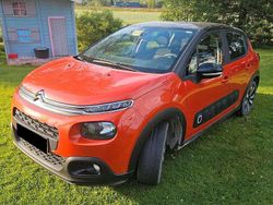 Schwarz Gebraucht 2018 Citroën C3 PureTech Kleinwagen | 8.850 € (Fairer Preis)