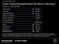 Arktikweiß Gebraucht 2023 Mercedes Sprinter Van | 35.521 € (Fairer Preis)